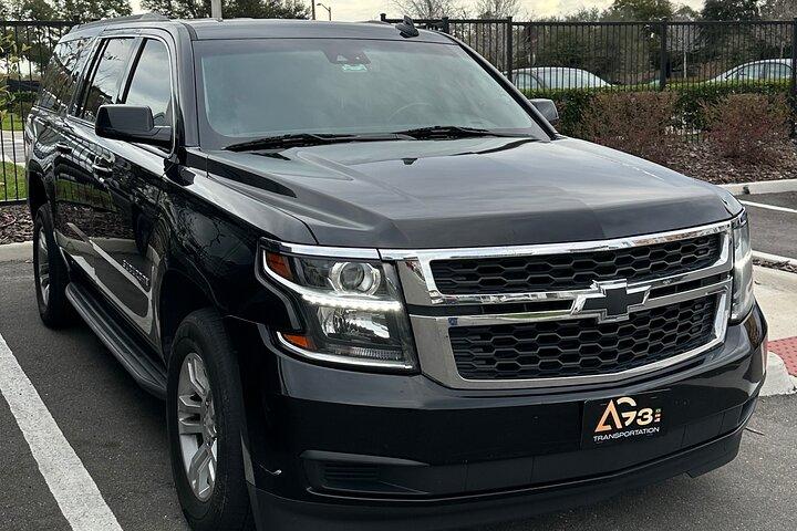 Orlando: Privat sort SUV Transfer til Port Canaveral