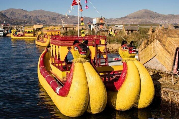 Tour di mezza giornata all'isola galleggiante di Uros