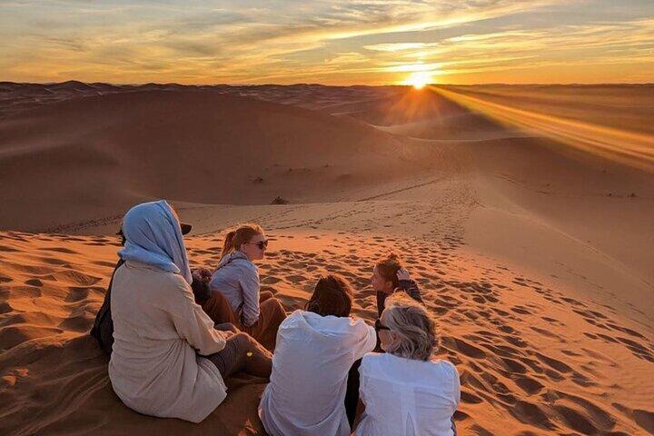 Avventura nel Sahara con guida berbera 3 giorni e 2 notti (campo fisso)