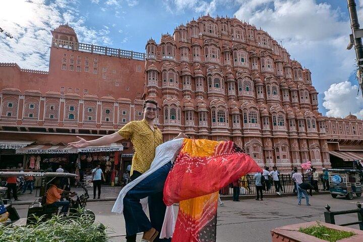 Halvdagstur till Jaipur med Guide Option