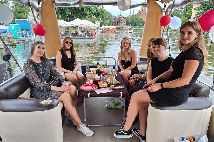Wroclaw: Katamarankryssning på BARBARKA Riverside Bar