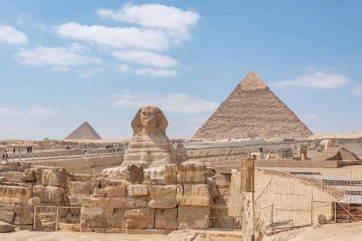 Giza Pyramids Tour med lunch och Felucca Ride på Nilen
