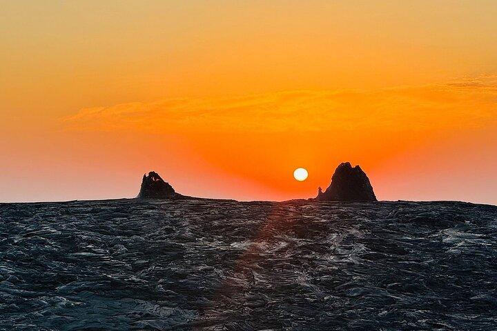 ダナキル島2泊3日の溶岩と温泉ツアー