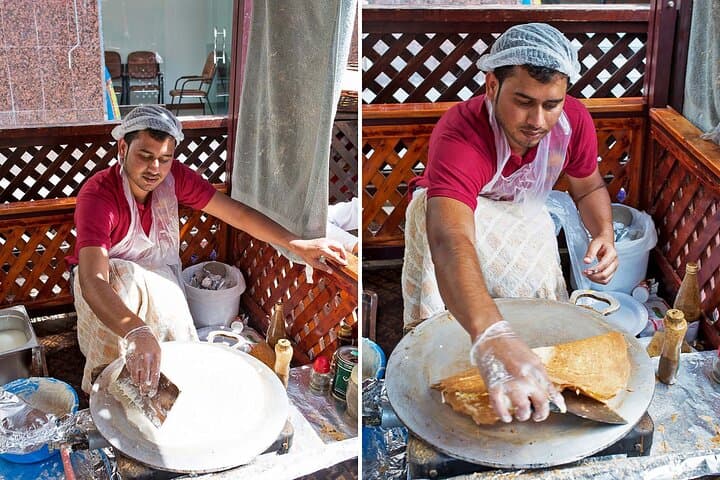 Local Street Food and Guided Walking Tour of Dubai Old Town