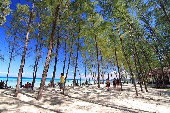 Phi Phi e Bamboo Island de lancha rápida saindo de Phuket