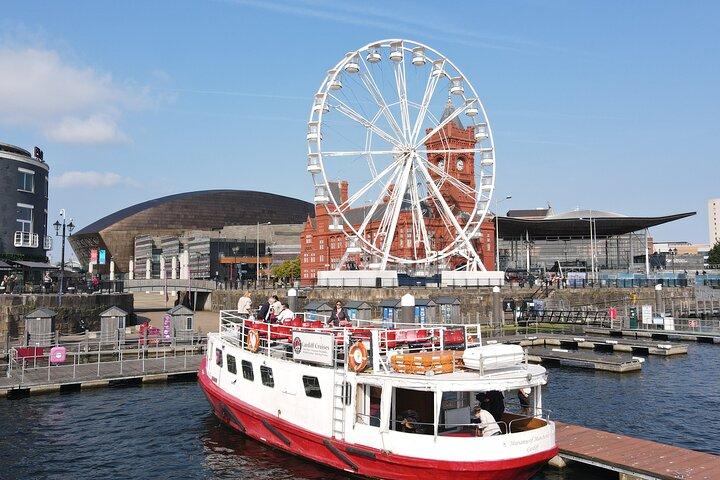 Bootstour durch die Bucht von Cardiff