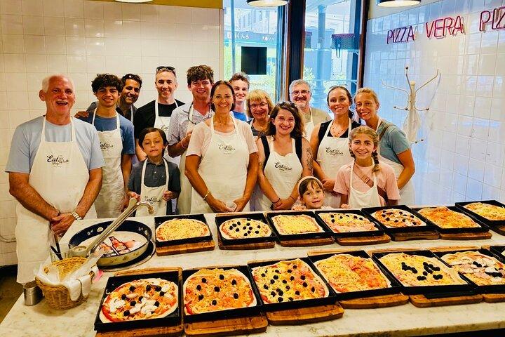 Make Italian Pizza and Tiramisu Dessert