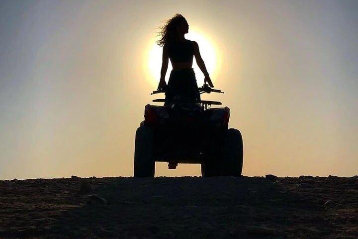 Quad Bike and Camel Ride in Marrakech Palm Groves with Sunset