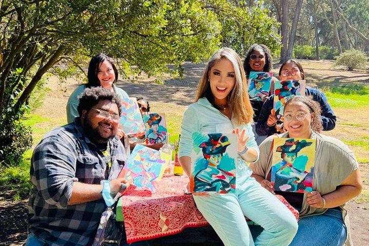 A Sip and Paint Experience in San Francisco