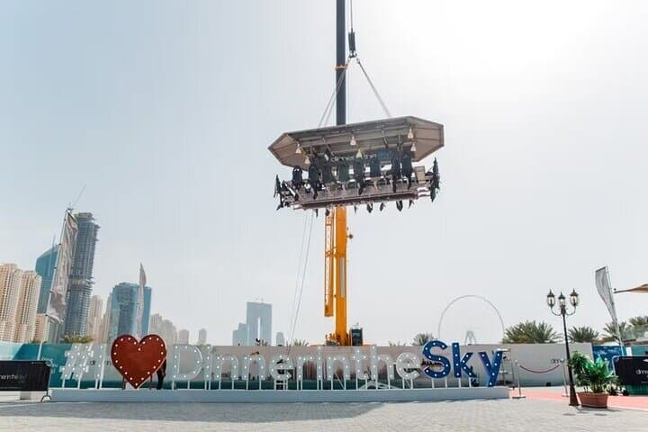 Dinner in the Sky Dubai Tickets