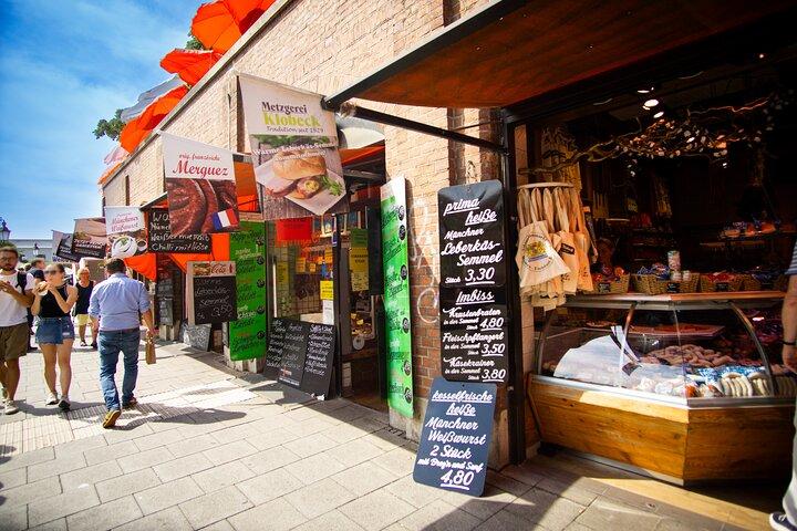 Viktualienmarkt Degustação curta e saborosa