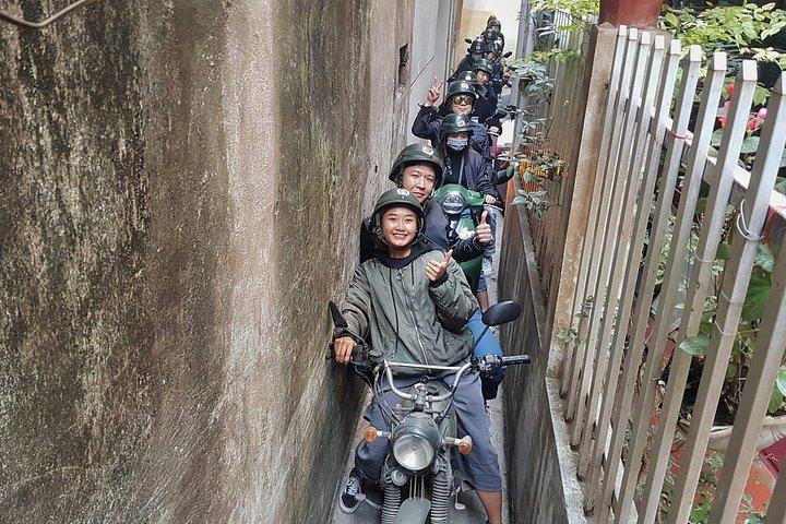 ジープ、ベスパ、バイクでのハノイミシュラン星付きフードツアー
