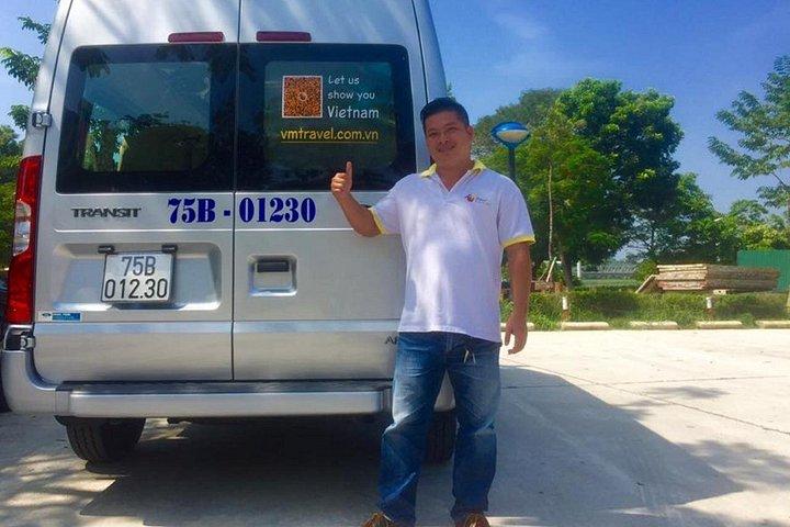 ダナンから非武装地帯までの専用車による往復