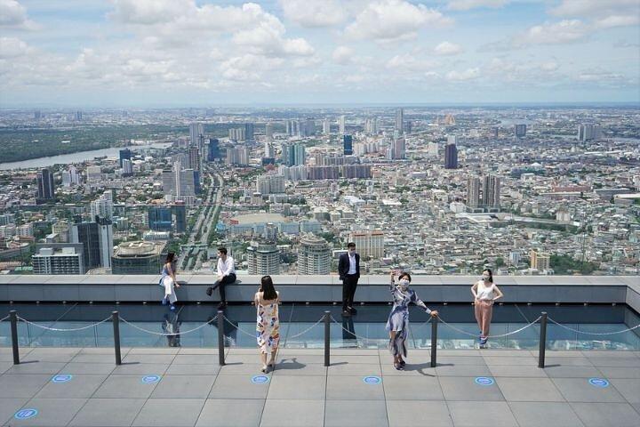 Ingresso para o Bangkok Mahanakhon Sky Walk