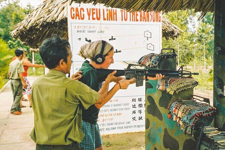 Cu Chi Tunnel Tour mit Mittagessen (Pho) - WENIGER TOURISTISCH - Max. 7 Personen