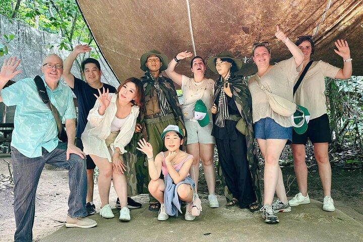 Cu Chi Tunnel Tour mit Mittagessen (Pho) - WENIGER TOURISTISCH - Max. 7 Personen