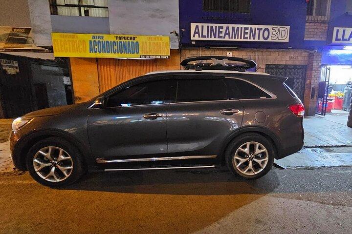イカのバス停とヴィニャス・ケイロロの往復送迎