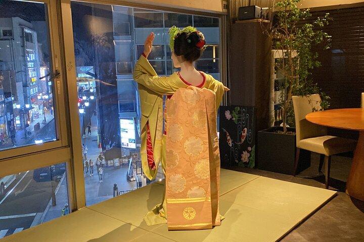 Middagsoplevelse med Maiko i Kyoto