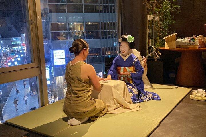 Middagsoplevelse med Maiko i Kyoto