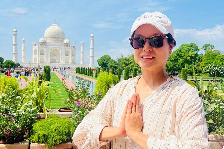 Tour in giornata del Taj Mahal, del Forte di Agra e del Baby Taj da Jaipur in auto