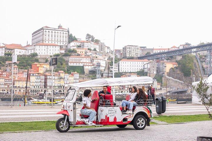 Porto: tuk tuk adventure tours old town 1h