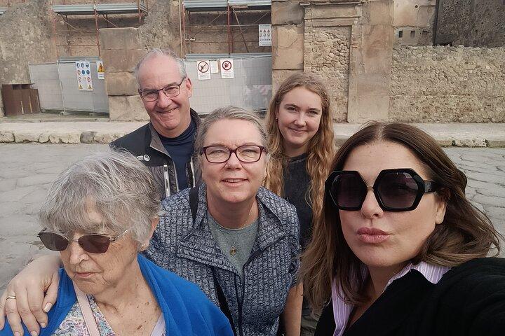 Naples à Sorrente avec visite guidée de Pompéi ou Vice Versa