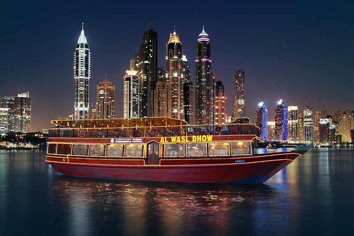 5* Dhow Cruise Dinner Marina with Pick up Included