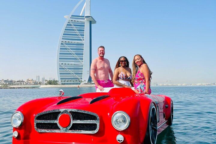 Expérience en Jet Car à Dubaï avec transferts privés et photographie