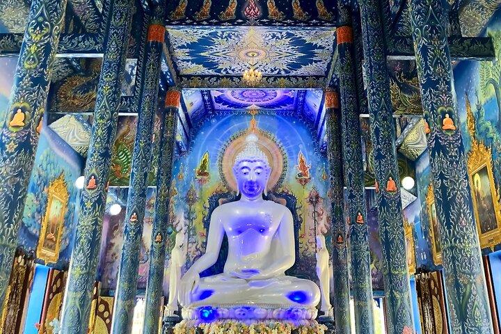 Chiang Mai to Chiang Rai Visit the White, Blue, and Red Temples