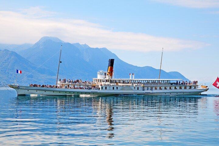 Private Tour durch die Altstadt von Genf mit Tickets für eine Bootstour auf dem Genueser See