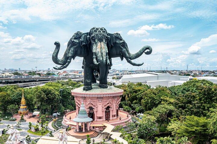 Excursão de dia guiada privada ao Museu Erawan e cidade antiga