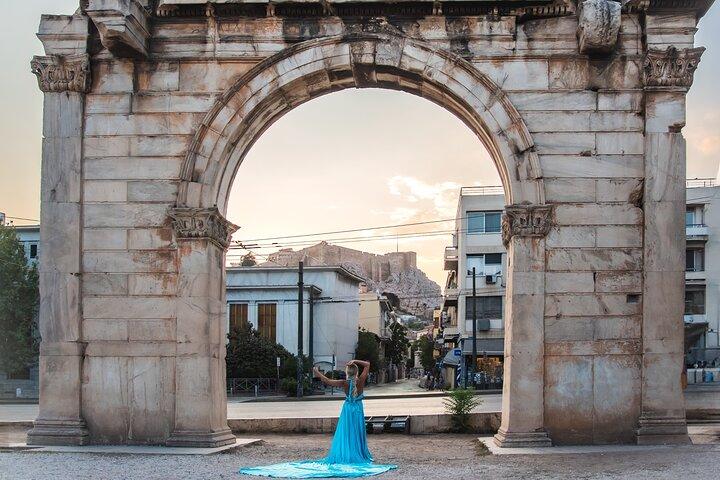 Sesión fotográfica privada en Atenas