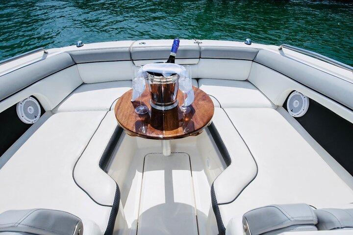 2 - timers privat Miami bådudlejning med champagne