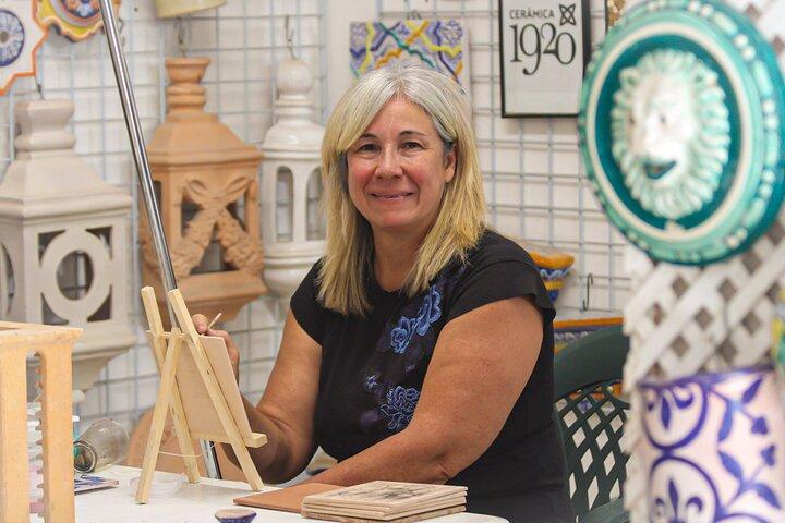 Keramieklessen in Sevilla – Leer werken op een pottenbakkerswiel, majolica of mozaïek