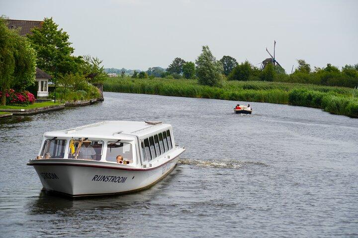 Bootsfahrt mit Eintrittskarte für den Keukenhof in den Amsterdamer Seen