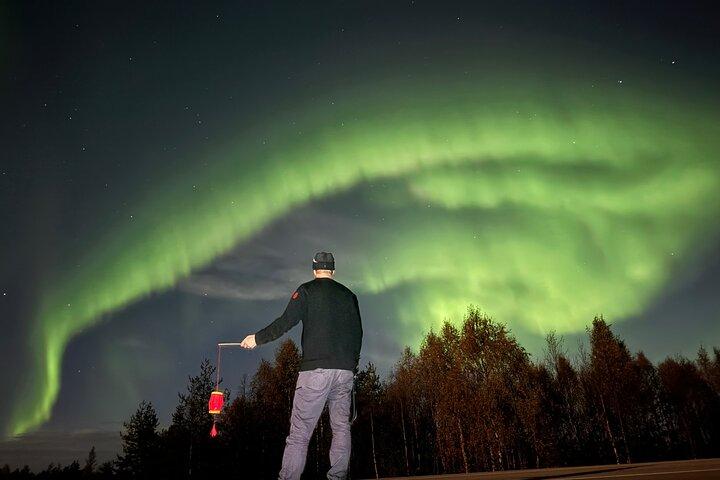 Vanuit Rovaniemi: Aurora Dreamscape Tour in Lapland