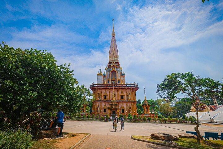 Phuket : Excursión de un día con la ciudad de Phuket, Templos, y Aventura