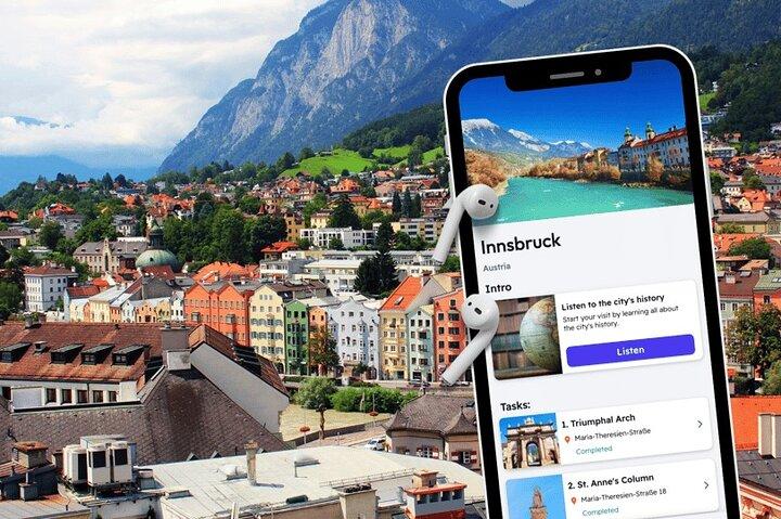 Innsbruck engelsk lydtur med quizzer på din telefon