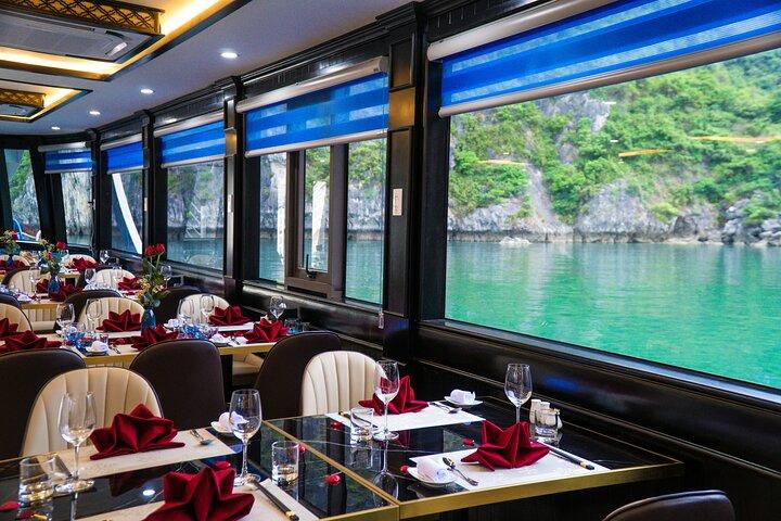 Lotus Cruise Full Day Explore Halong Bay from Hanoi