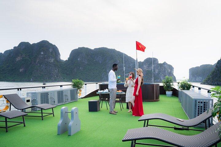 Lotus Cruise Full Day Explore Halong Bay from Hanoi