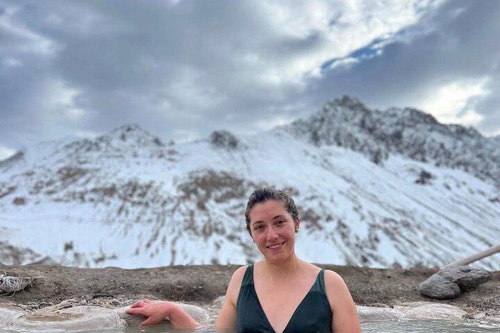 Tur och retur med 4x4 till Termas de Colina från Cajón del Maipo