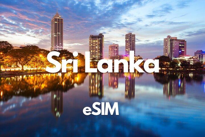 eSIM dati Sri Lanka da 0,5 GB al giorno a 50 GB 30 giorni