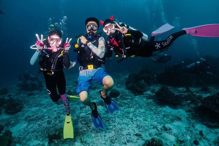 プーケット発 MV クーン号で行く 1 泊 2 日シミラン スキューバ ツアー