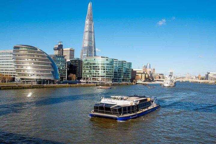 Easy Access Tower Bridge och maskinrum & natursköna Thames Cruise