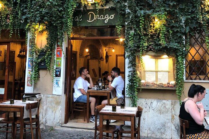 Trastevere Like a Local Food Tour avec 7 + dégustations et vins