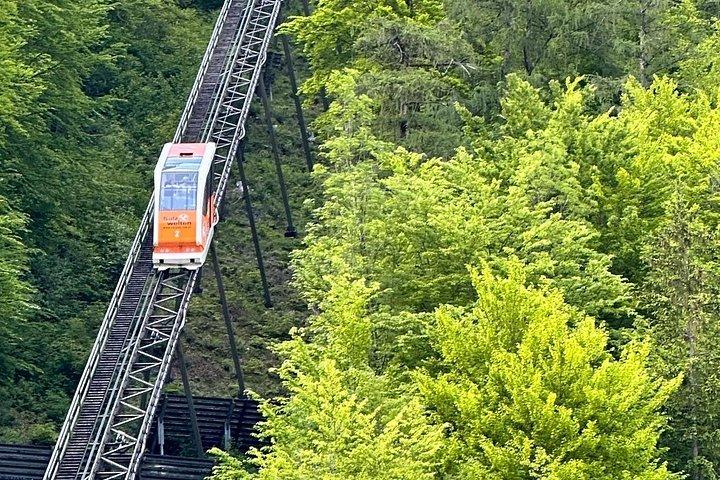ウィーン発：ハルシュタット小グループツアー（ボートと塩鉱山見学付き）