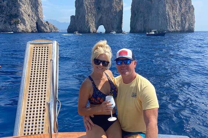 Private Boat Tour from Naples to Capri Onboard Tornado 50