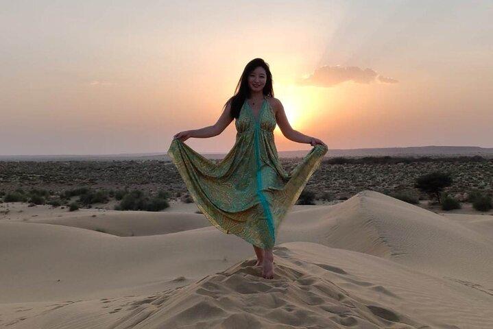 Excursão nômade não turística com pernoite em camelo e safári no deserto