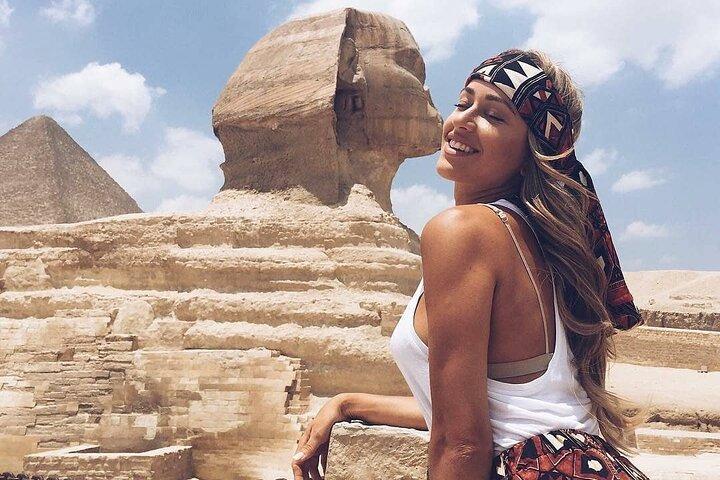From Hurghada Cairo Day Trip: Pyramids, Sphinx & Egyptian Museum