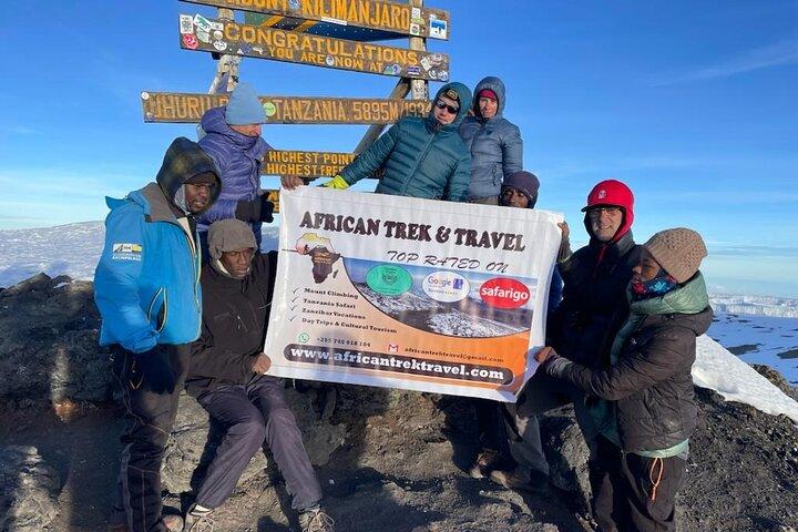 6 dagars Machame Route Kilimanjaro klättring